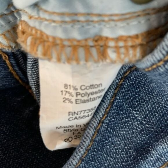 J.Crew Distressed Skinny Stretch Blue Jeans Women’s 26 - Picture 10 of 10